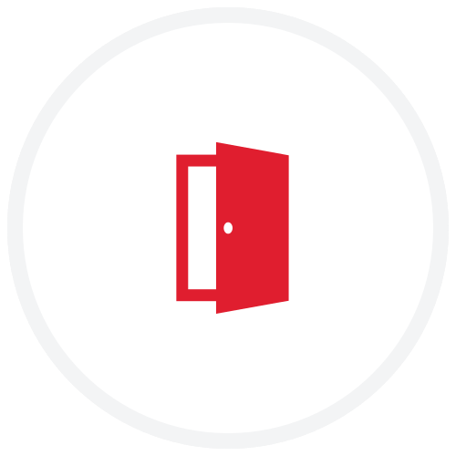 Open door icon